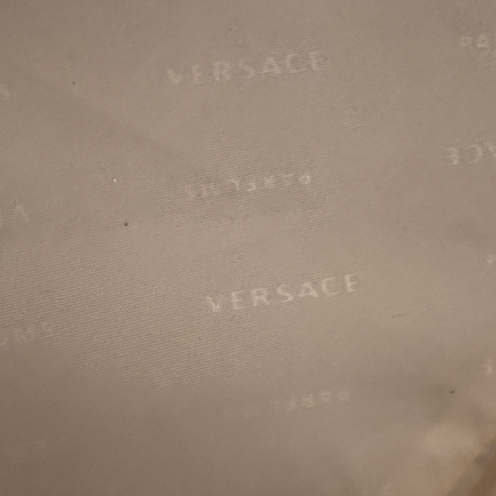 Versace Gold Ribbed Large Tote Bag, GWP. Like New. - Picture 9 of 12
